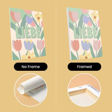 Load image into Gallery viewer, Mini Paint by numbers 6"x8" (6 pieces) - Floral Love 2