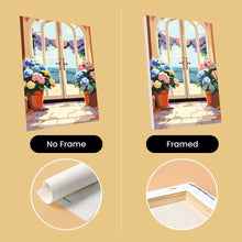 Load image into Gallery viewer, Mini Paint by numbers 6"x8" (6 pieces) - Blooming Doorways