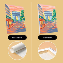 Load image into Gallery viewer, Mini Paint by numbers 6"x8" (6 pieces) - Parisian Dreams