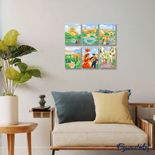 Load image into Gallery viewer, Mini Paint by numbers 6"x8" (6 pieces) - European Landmarks