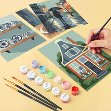 Load image into Gallery viewer, Mini Paint by numbers 6"x8" (6 pieces) - Dutch Traditions