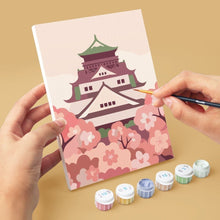 Load image into Gallery viewer, Mini Paint by numbers 6"x8" (6 pieces) - Spirit of Japan