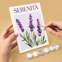 Load image into Gallery viewer, Mini Paint by numbers 6"x8" (6 pieces) - Blooming Emotions 4