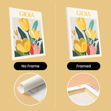 Load image into Gallery viewer, Mini Paint by numbers 6"x8" (6 pieces) - Blooming Emotions 4