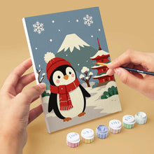 Load image into Gallery viewer, Mini Paint by numbers 6"x8" (6 pieces) - Holiday Destinations