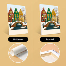 Load image into Gallery viewer, Mini Paint by numbers 6"x8" (6 pieces) - Christmas in Europe