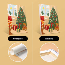Load image into Gallery viewer, Mini Paint by numbers 6"x8" (6 pieces) - Christmas Memories