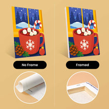 Load image into Gallery viewer, Mini Paint by numbers 6"x8" (6 pieces) - Festive Winter Favorites