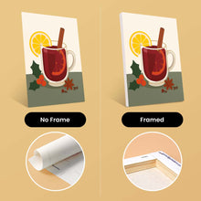 Load image into Gallery viewer, Mini Paint by numbers 6"x8" (6 pieces) - Cozy Winter Drinks