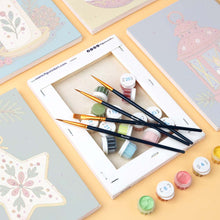 Load image into Gallery viewer, Mini Paint by numbers 6"x8" (6 pieces) - Christmas Traditions