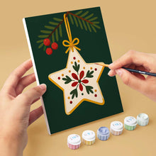 Load image into Gallery viewer, Mini Paint by numbers 6"x8" (6 pieces) - Christmas Traditions