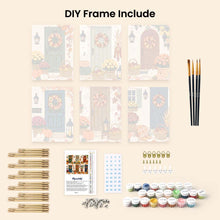 Load image into Gallery viewer, Mini Paint by numbers 6"x8" (6 pieces) - Welcome Home Autumn