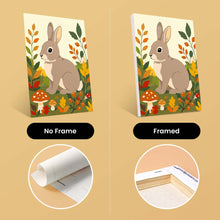 Load image into Gallery viewer, Mini Paint by numbers 6"x8" (6 pieces) - Forest Critters
