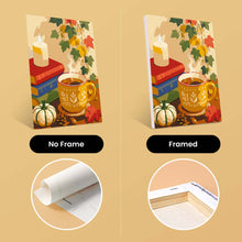 Load image into Gallery viewer, Mini Paint by numbers 6"x8" (6 pieces) - Pumpkin Spice Season