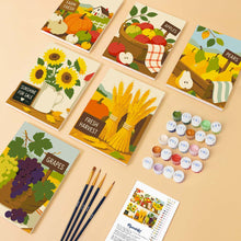 Load image into Gallery viewer, Mini Paint by numbers 6"x8" (6 pieces) - Harvest Market Days