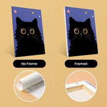 Load image into Gallery viewer, Mini Paint by numbers 6"x8" (6 pieces) - Cat Life