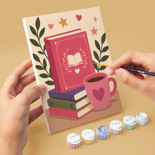 Load image into Gallery viewer, Mini Paint by numbers 6"x8" (6 pieces) - Magic Reading Vibes