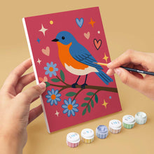 Load image into Gallery viewer, Mini Paint by numbers 6"x8" (6 pieces) - Bloom and Birdsong