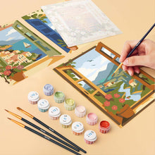 Load image into Gallery viewer, Mini Paint by numbers 6"x8" (6 pieces) - Ocean View Windows
