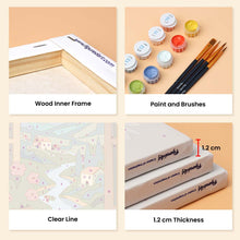 Load image into Gallery viewer, Mini Paint by numbers 6"x8" (6 pieces) - Ocean View Windows