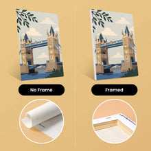 Load image into Gallery viewer, Mini Paint by numbers 6"x8" (6 pieces) - London Postcards