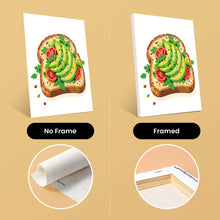 Load image into Gallery viewer, Mini Paint by Numbers Set 6"x8" (6 pieces) - Tasty Food Set
