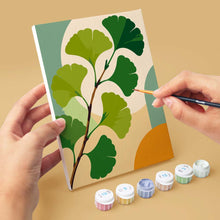Load image into Gallery viewer, Mini Paint by Numbers Set 6"x8" (6 pieces) - Botanical Illustrations