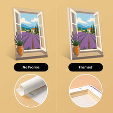Load image into Gallery viewer, Mini Paint by Numbers Set 6"x8" (6 pieces) - Window Views