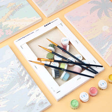 Load image into Gallery viewer, Mini Paint by Numbers Set 6"x8" (6 pieces) - Seasons Around the World