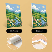 Load image into Gallery viewer, Mini Paint by Numbers Set 6"x8" (6 pieces) - Seasons Around the World