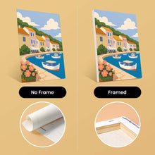 Load image into Gallery viewer, Mini Paint by Numbers Set 6"x8" (6 pieces) - Mediterranean Views