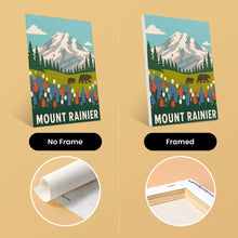 Load image into Gallery viewer, Mini Paint by Numbers Set 6"x8" (6 pieces) - National Parks - Pacific Coast and Cascades
