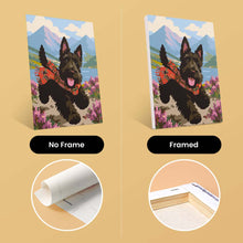 Load image into Gallery viewer, Mini Paint by Numbers Set 6"x8" (6 pieces) - Scottish Animals