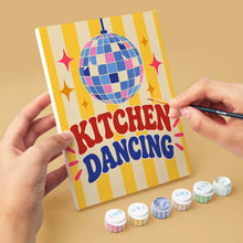 Load image into Gallery viewer, Mini Paint by Numbers Set 6"x8" (6 pieces) - Retro Kitchen and Café