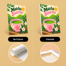Load image into Gallery viewer, Mini Paint by Numbers Set 6"x8" (6 pieces) - Matcha Time