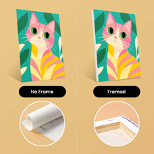 Load image into Gallery viewer, Mini Paint by Numbers Set 6"x8" (6 pieces) - Colorful Cats