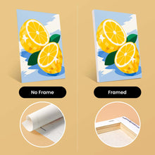 Load image into Gallery viewer, Mini Paint by Numbers Set 6"x8" (6 pieces) - Disco Fruit