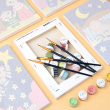 Load image into Gallery viewer, Mini Paint by Numbers Set 6"x8" (6 pieces) - Little Mouse Stories