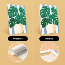 Load image into Gallery viewer, Mini Paint by Numbers Set 6"x8" (6 pieces) - Potted Plants