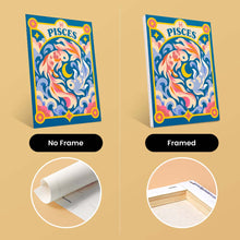 Load image into Gallery viewer, Mini Paint by Numbers Set 6"x8" (6 pieces) - Retro Zodiac 2