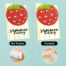 Load image into Gallery viewer, Mini Paint by numbers 6"x8" (6 pieces) - Summer Fruit Illustrations
