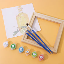 Load image into Gallery viewer, Mini Paint by numbers 6"x6" (6 pieces) - Natural Oils