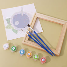 Load image into Gallery viewer, Mini Paint by numbers 6"x6" (6 pieces) - Color Pop Refreshers