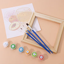 Load image into Gallery viewer, Mini Paint by numbers 6"x6" (6 pieces) - Healthy Juices