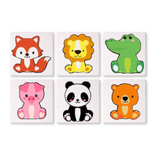 Load image into Gallery viewer, Paint by Numbers – 6 Canvas Set | Cute Animal Characters Figured'Art