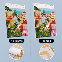 Load image into Gallery viewer, Mini Paint by numbers 6"x8" (6 pieces) - Mediterranean Scenes