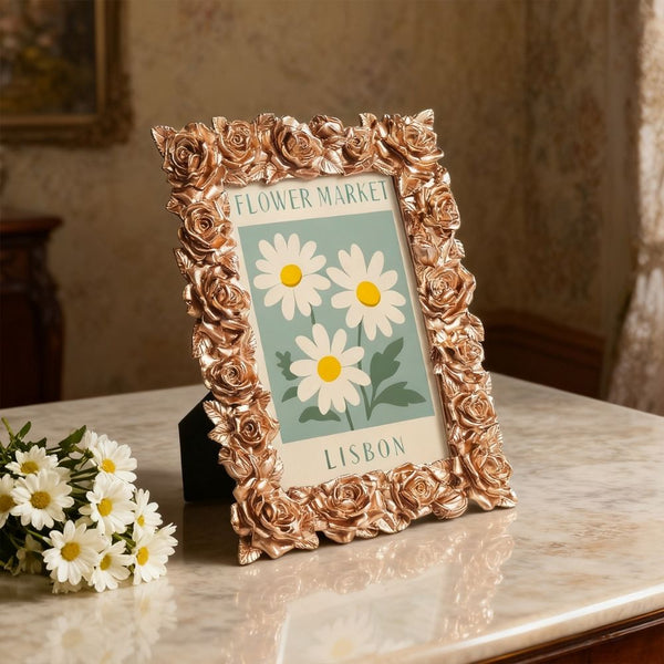 Mini Paint by number with frame - Flower market - Lisbon