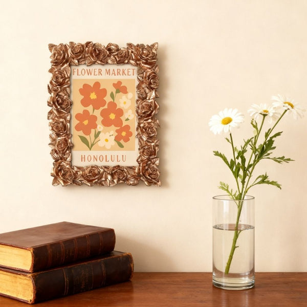 Mini Paint by number with frame - Flower market - Honolulu