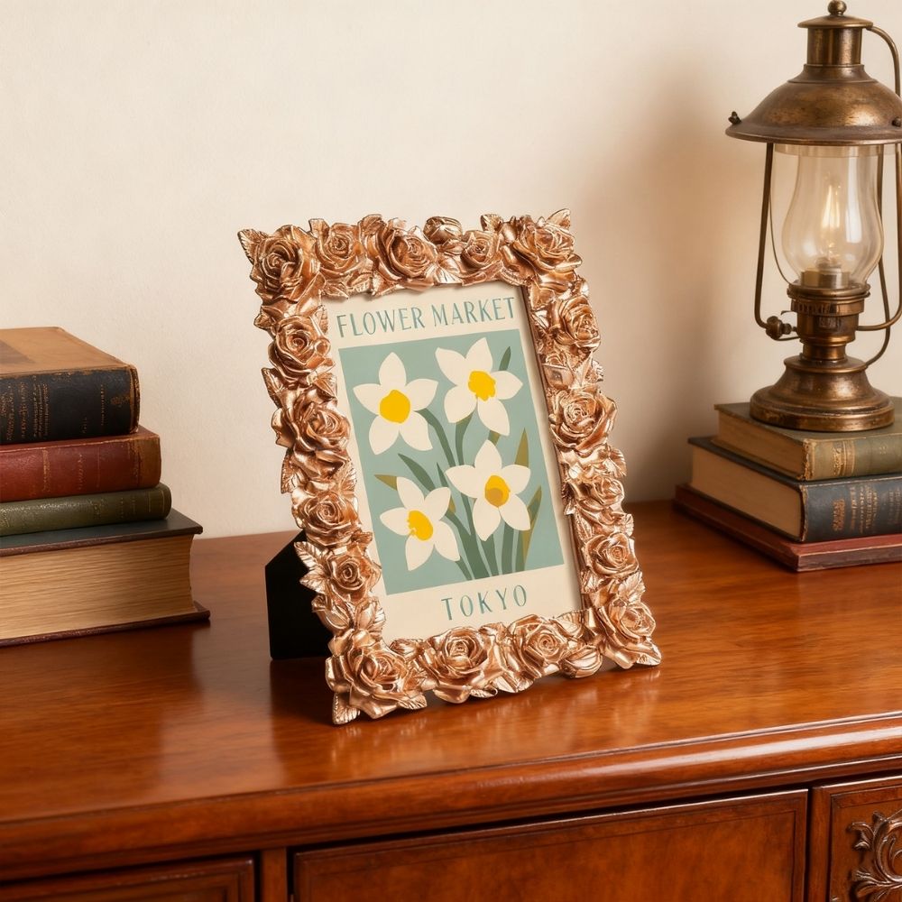 Mini Paint by number with frame - Flower market - Tokyo