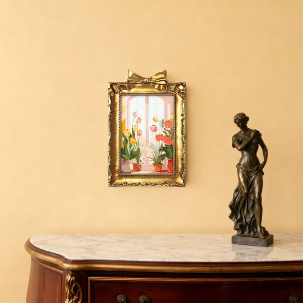 Mini Paint by number with frame - Spring Window